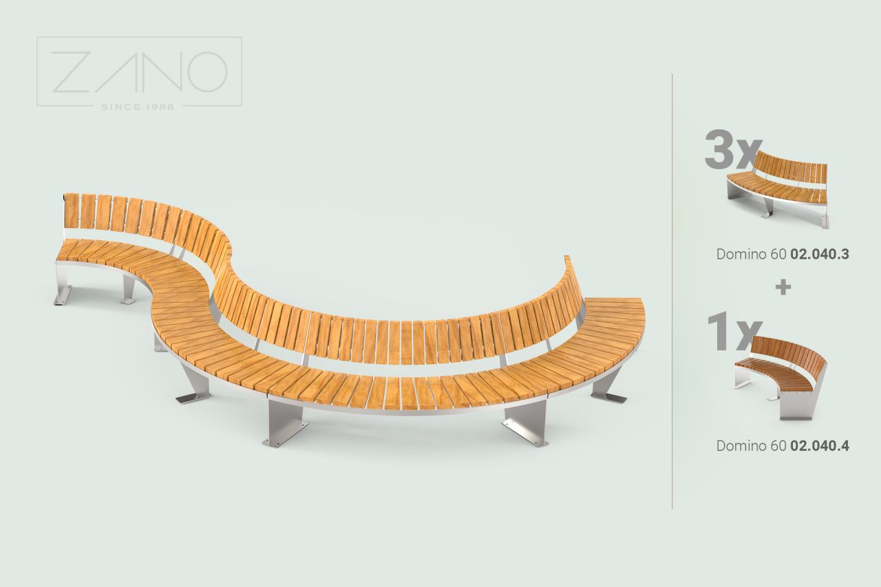 Composition of Domino benches